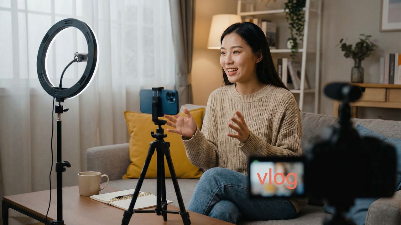 国产自拍生活视频VLOG教程